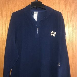 Notre Dame fleece quarter zip